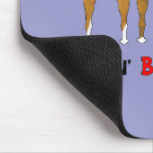 Nichts Hintern-Boxer Mousepad (Ecke)