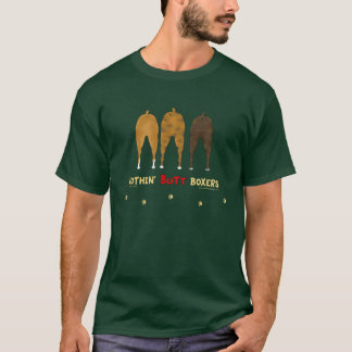 Nichts Hintern-Boxer T-Shirt