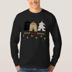 Nichts Hintern-Cockerspaniel-Dunkelheits-T - Shirt