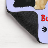 Nichts Hintern-Cockerspaniele Mousepad (Ecke)