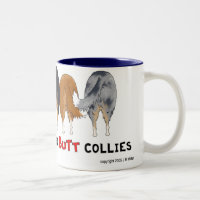 Nichts Hintern-Collies-Tasse