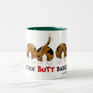 Nichts Hintern-Dachshunde Zweifarbige Tasse