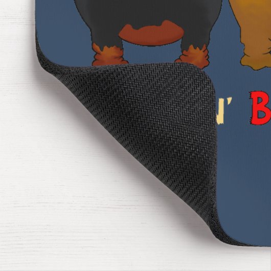 Nichts Hintern-Dackeln Mousepad (Ecke)