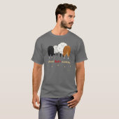 Nichts Hintern, der dunkles Shirt - Shelties in (Vorne ganz)