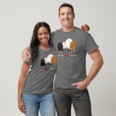 Nichts Hintern, der dunkles Shirt - Shelties in (Unisex)