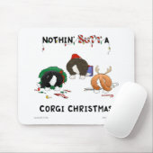Nichts Hintern ein Corgi-Weihnachten Mousepad (Mit Mouse)