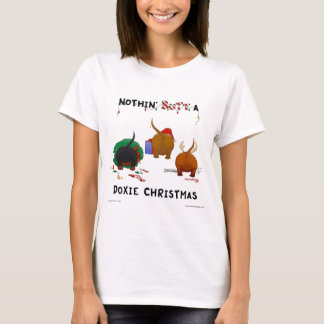 Nichts Hintern ein Dackel-Weihnachten T-Shirt