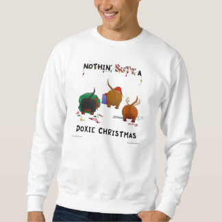 Nichts Hintern ein Dackel-Weihnachtsschweiss-Shirt Sweatshirt