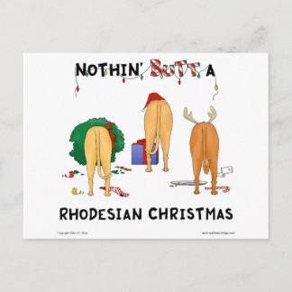 Nichts Hintern ein Rhodesian Weihnachten