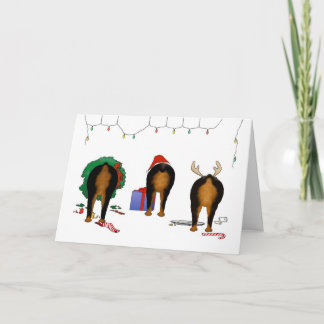 Nichts Hintern ein Rottie Weihnachten