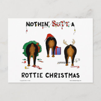 Nichts Hintern ein Rottie Weihnachten