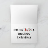 Nichts Hintern ein Schäferhund-Weihnachten Feiertagskarte (Innenseite)
