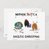 Nichts Hintern ein Sheltie Weihnachten (Vorne/Hinten)