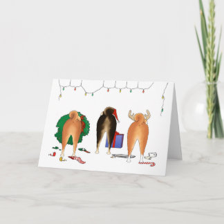 Nichts Hintern ein Shiba Inu Weihnachten