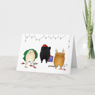 Nichts Hintern ein Spitz-Weihnachten Feiertagskarte