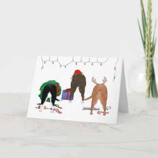Nichts Hintern ein Staffie Weihnachten