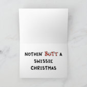 Nichts Hintern ein Swissie Weihnachten (Innenseite)