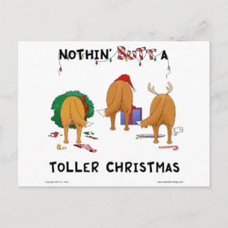 Nichts Hintern ein Toller-Weihnachten Feiertagspostkarte