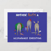 Nichts Hintern ein Weimaraner Weihnachten (Vorne/Hinten)