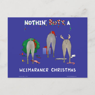 Nichts Hintern ein Weimaraner Weihnachten