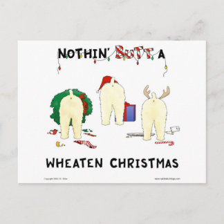 Nichts Hintern ein Wheaten Weihnachten