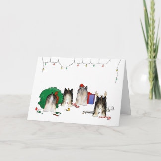 Nichts Hintern ein Yorkie Weihnachten