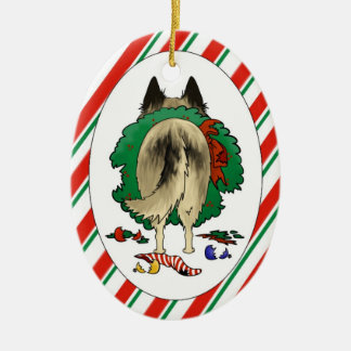 Nichts Hintern eine belgische Weihnachtsverzierung Keramik Ornament