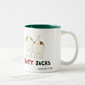 Nichts Hintern-Jack-Tasse Zweifarbige Tasse