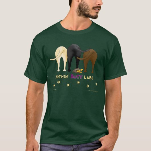 Nichts Hintern-Labrador-T - Shirt (Vorderseite)