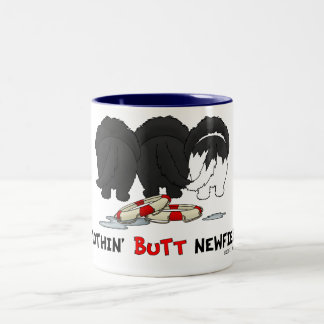 Nichts Hintern Newfies Zweifarbige Tasse