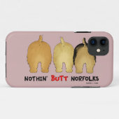 Nichts Hintern Norfolks Case-Mate iPhone Hülle (Rückseite (Horizontal))