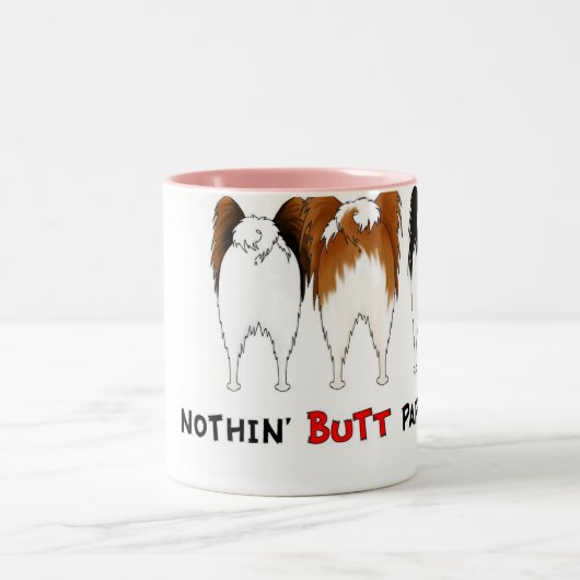 Nichts Hintern Papillons Tasse (Mittel)