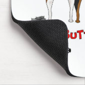 Nichts Hintern-Ratten-Terrier Mousepad (Ecke)