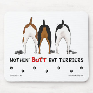 Nichts Hintern-Ratten-Terrier Mousepad
