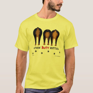 Nichts Hintern Rotties helles Shirt