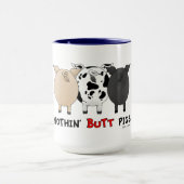 Nichts Hintern-Schweine Tasse (Zentrum)
