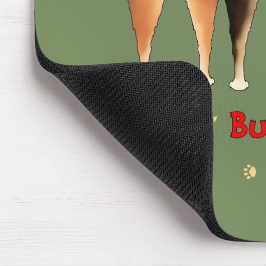 Nichts Hintern Shiba Inus Mousepad (Ecke)