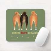Nichts Hintern Shiba Inus Mousepad (Mit Mouse)