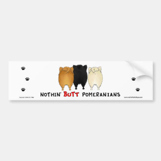 Nichts Hintern-Spitz-Autoaufkleber Autoaufkleber