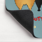 Nichts Hintern-Spitze Mousepad (Ecke)