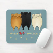 Nichts Hintern-Spitze Mousepad (Mit Mouse)
