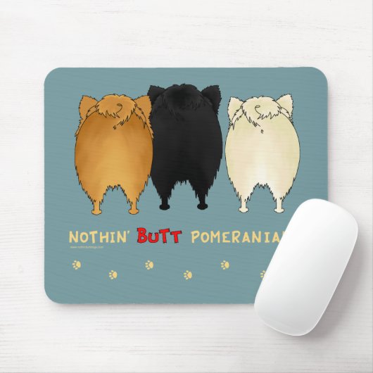 Nichts Hintern-Spitze Mousepad (Mit Mouse)