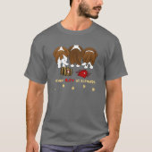 Nichts Hintern-St. Bernards T-Shirt (Vorderseite)
