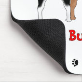 Nichts Hintern Staffies Mousepad (Ecke)