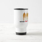 Nichts Hintern Vizslas Reisebecher (Mittel)