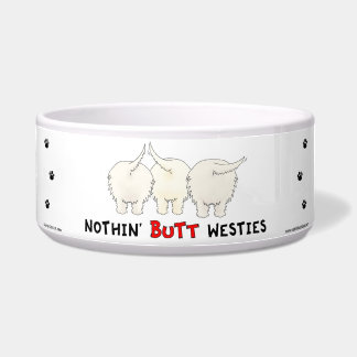 Nichts Hintern Westies Napf