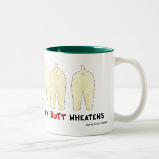 Nichts Hintern Wheatens Zweifarbige Tasse