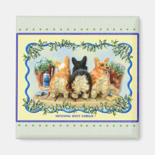 "Nichts Hinterncorgis-" Magnet