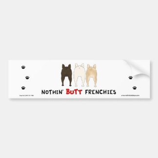 Nichts Hinternfrenchies-Autoaufkleber Autoaufkleber
