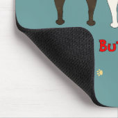 Nichts HinternFrenchies Mousepad (Ecke)